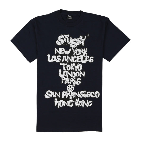 New 2006 Stussy World Tour x Koa Tshirt Size M