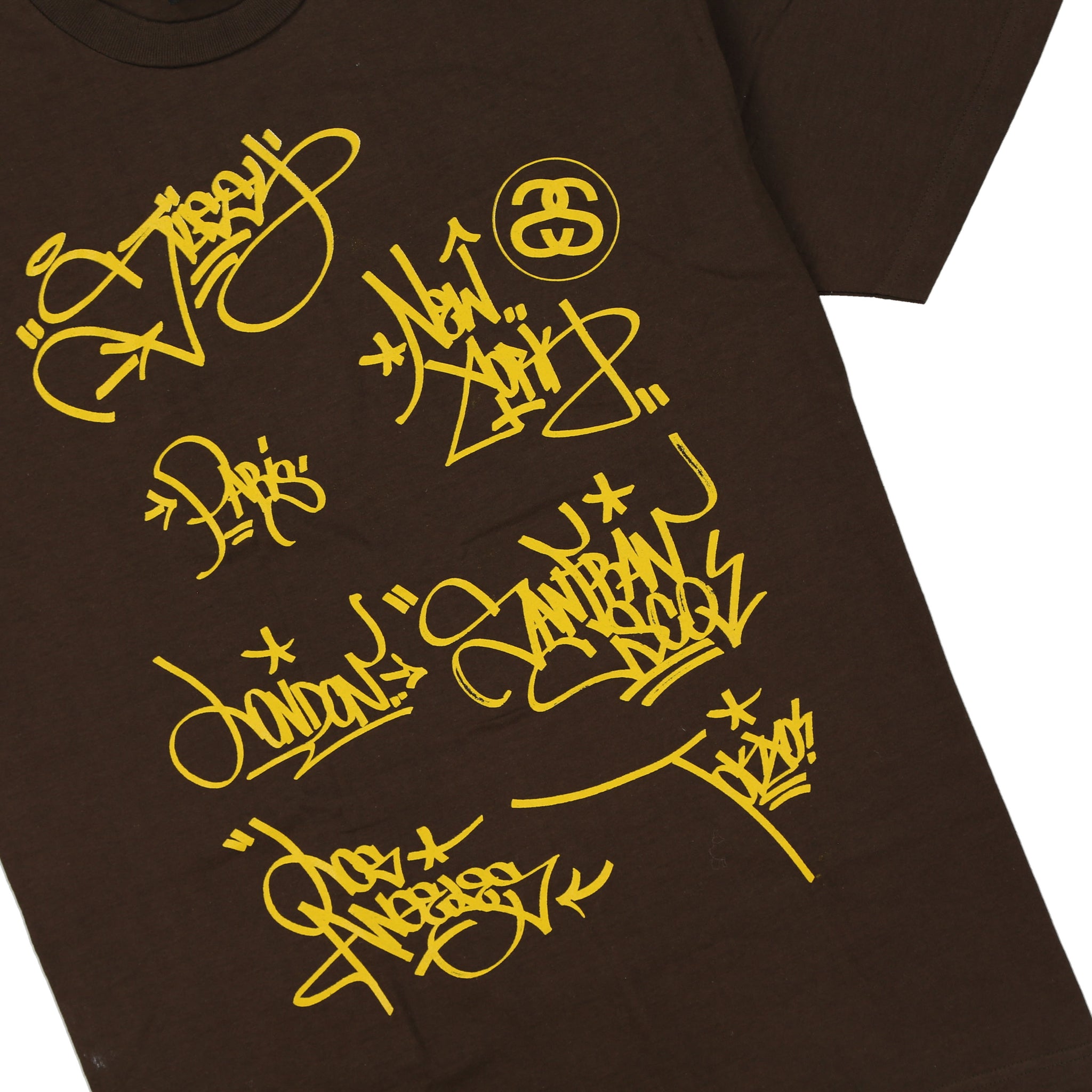 New 2006 Stussy World Tour x  KEGR Tshirt Size L