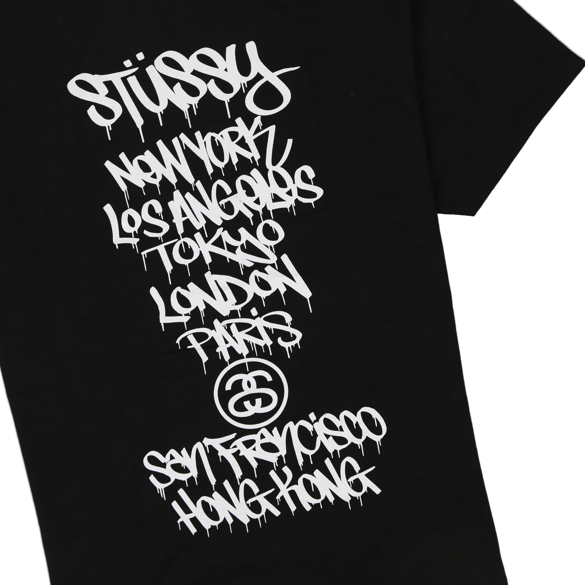 New 2006 Stussy World Tour x Dr Revolt Tshirt Size L