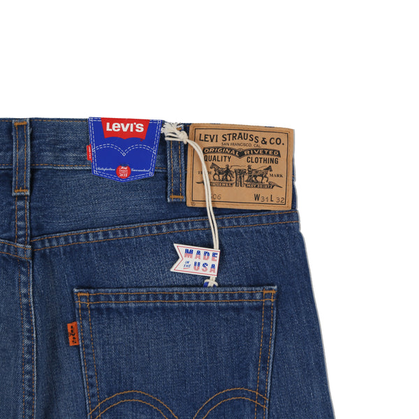 New Levis LVC 606 Big E Orange Tab Denim Jeans
