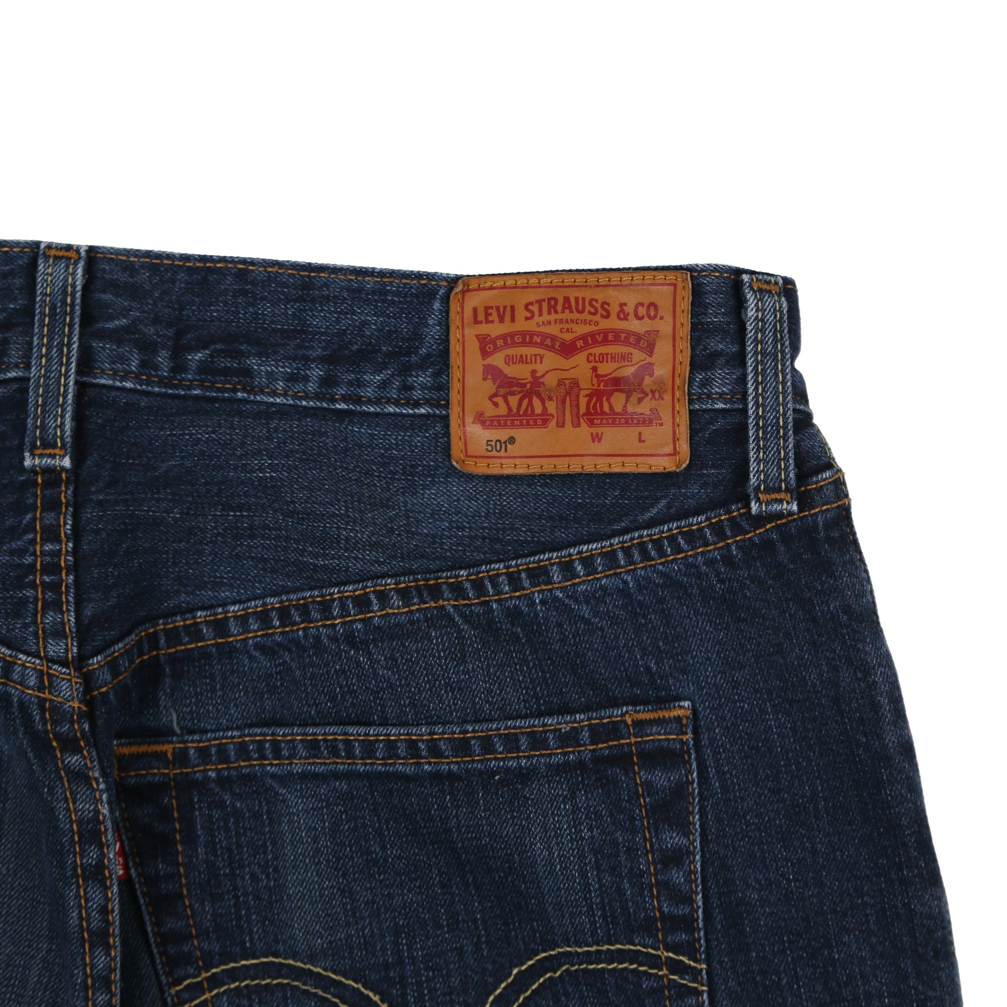 New Levis 501 Selvedge Denim Jeans