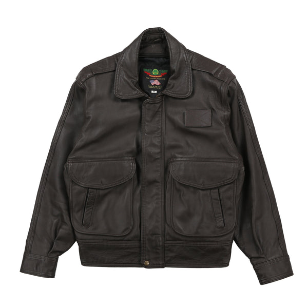 New Perrone Leather A-2 Flight Jacket